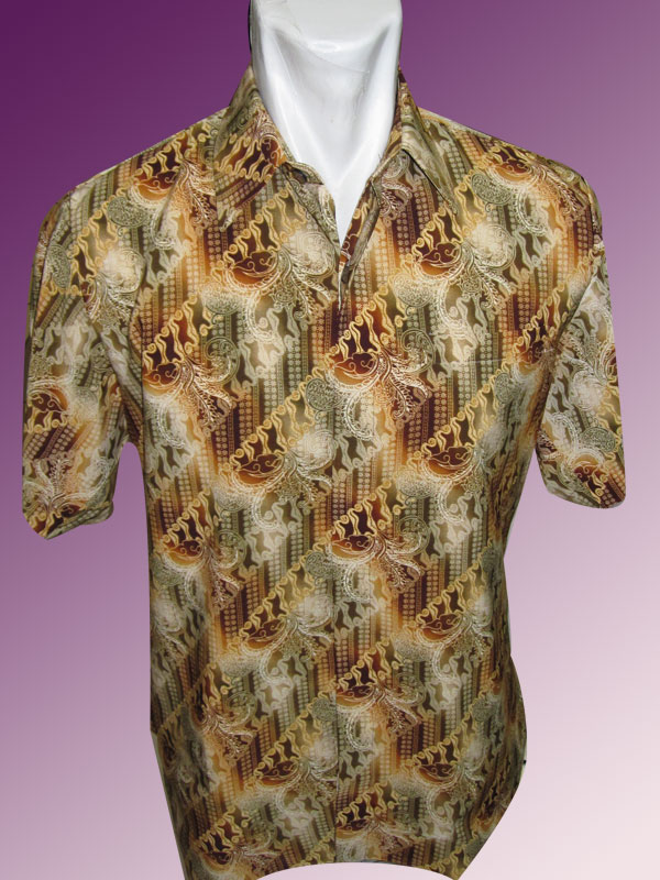 baju batik indon x., Batik Motif garis Batik lebar Baju dengan gambar Batik garis