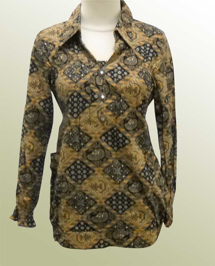 baju batik lengan panjang motif batik keraton jawa batik indonesia modern baju batik lengan panjang motif batik keraton jawa batik indonesia modern