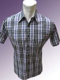  'Hem Motif Garis Puple Black_White' 