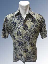  'Batik Katun Motif Hutan Burung Modifikasi Abstrak' 