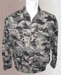  'Jaket Pria - Army Look, Doreng - Neutral Land Style' 