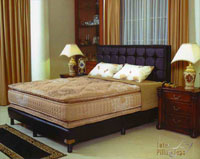  'Kasur Bosland coklat gold' 